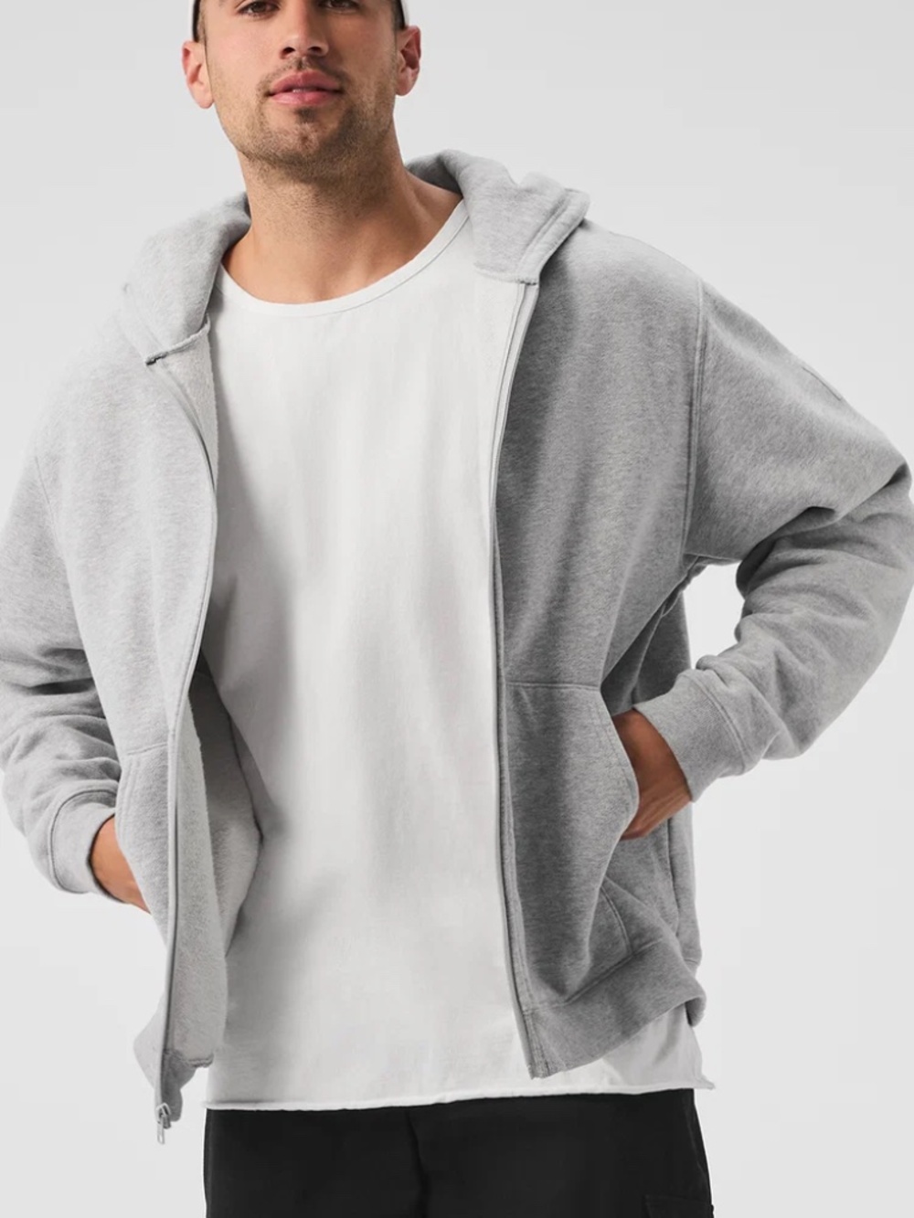 alo Yoga Renown Heavy Weight Hoodie Mens - size L 🌟